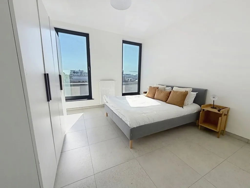Chambres - Penthouse avec terrasse sud à Bruxelles