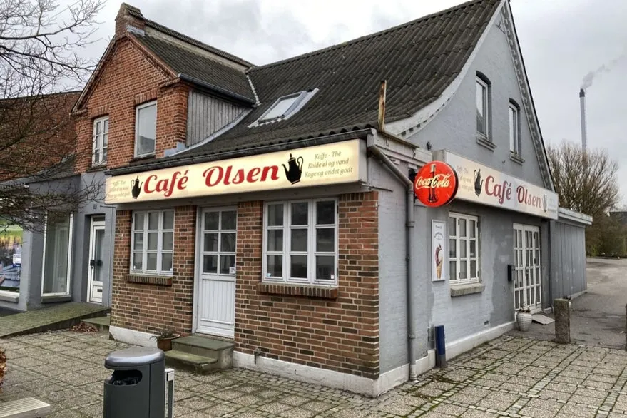 Exterior - Mixed-Use Property with Café in Hurup