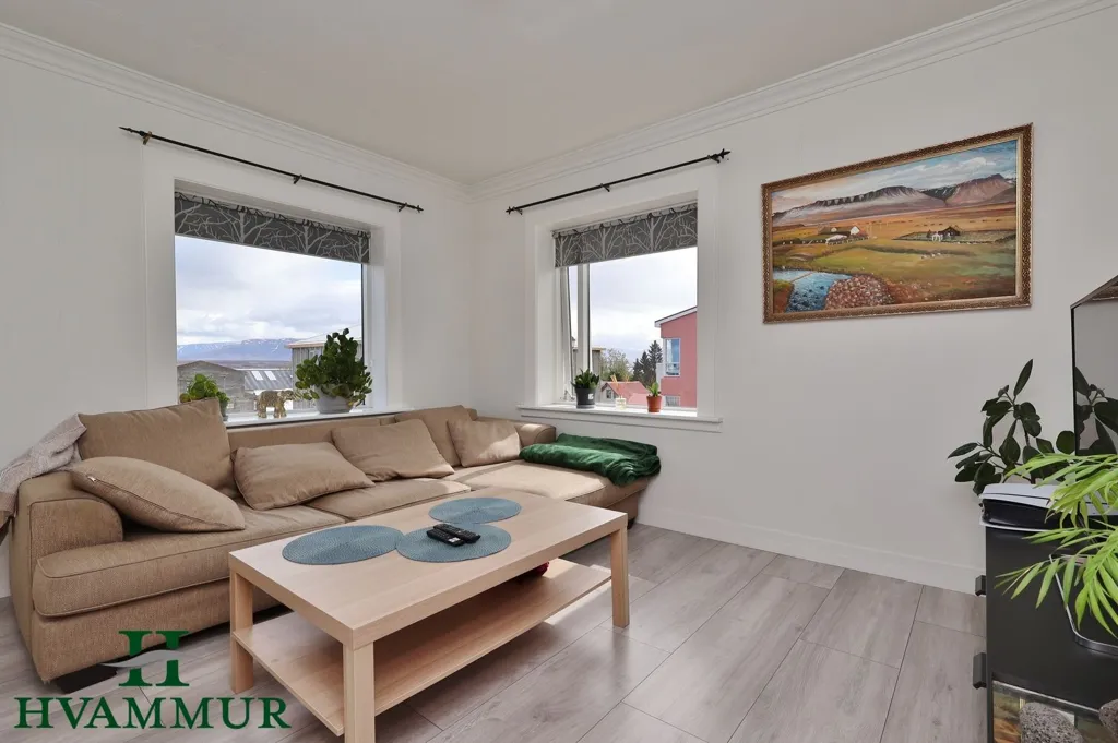 Elutuba - Duplex with Garden in Sauðárkrókur
