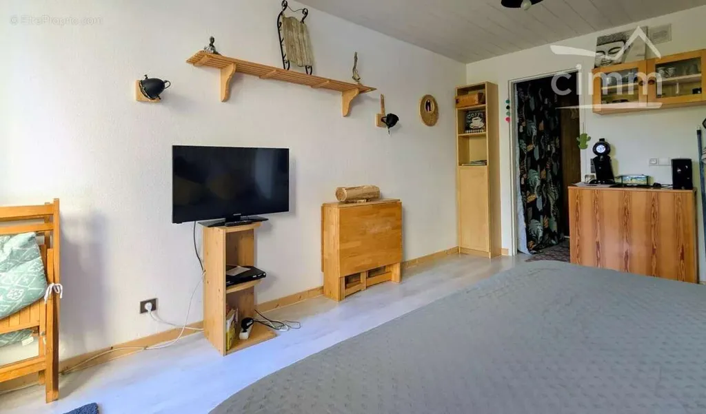 Bedrooms - Studio with Private Terrace in St Pierre de Chartreuse