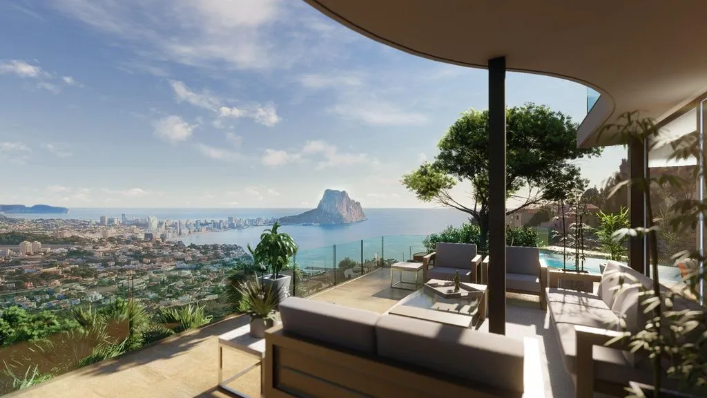 Terrasse - Luxury Villa with Sea View in Calpe