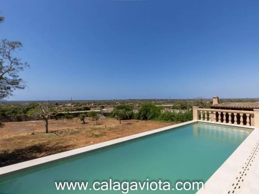 Piscine - Chalet with Sea Views in Ses Salines