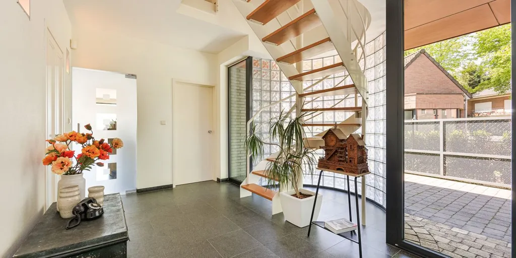 Entrée - Maison avec jardin et terrasse couverte à Beerse