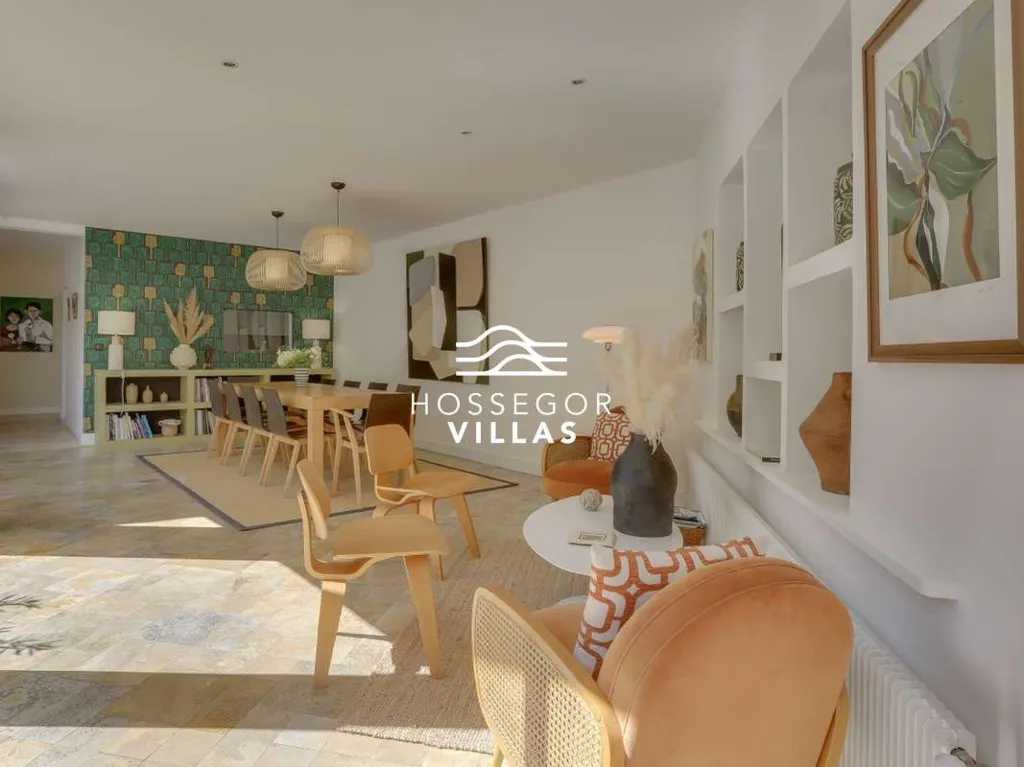 Salle à manger - Villa Luxueuse avec Piscine à Hossegor