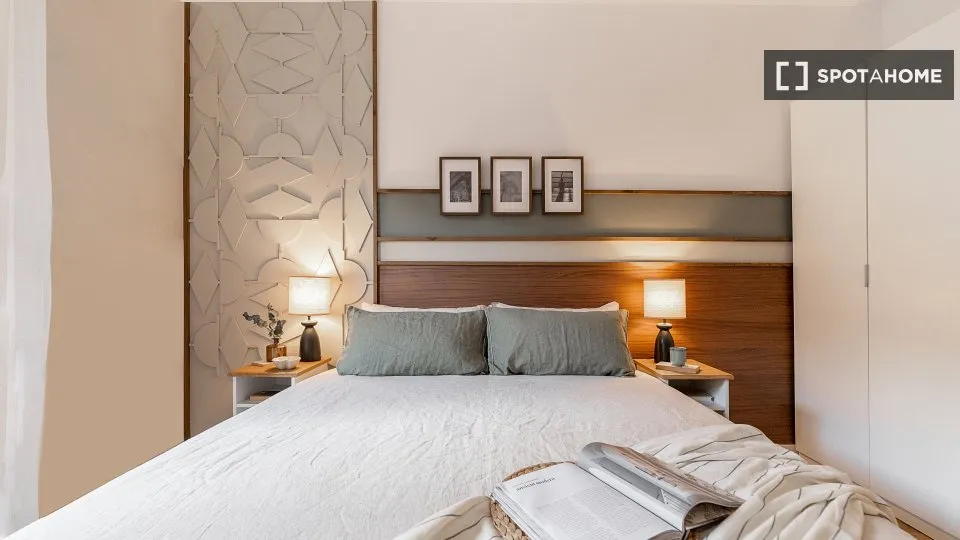 Camere da letto - 1-Bedroom Apartment with Balcony in Lista, Madrid