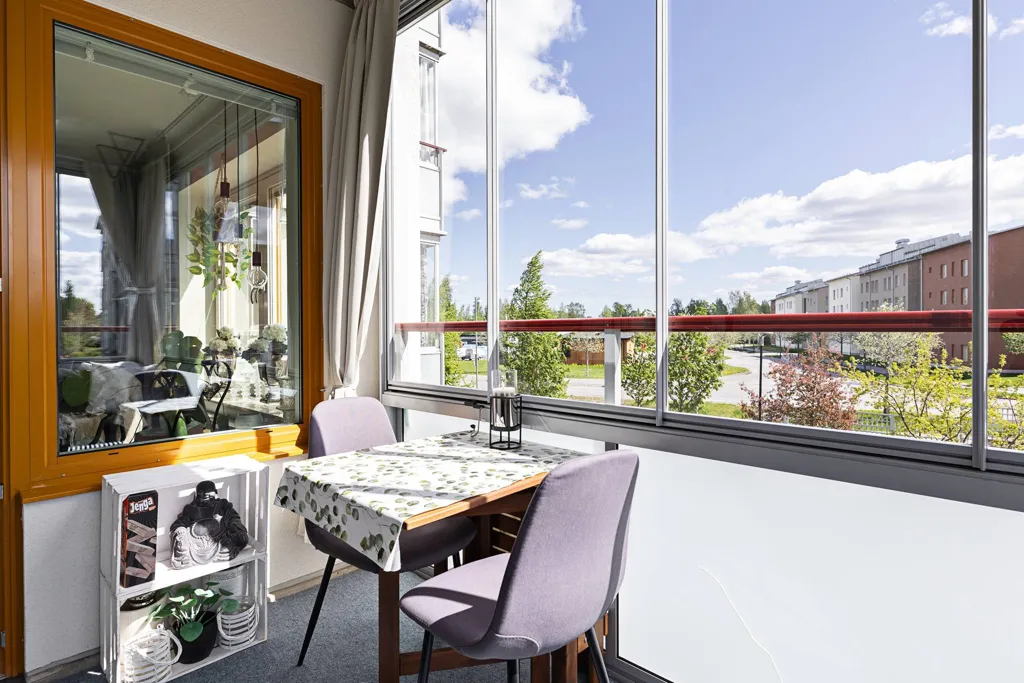 Rõdu - Apartment with South-Facing Balcony in Umeå