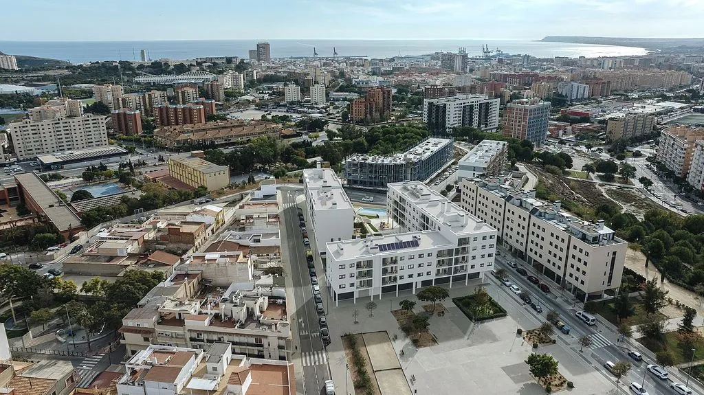 Vue aérienne - New Flat with Pool in Deportista Pitu Perramón