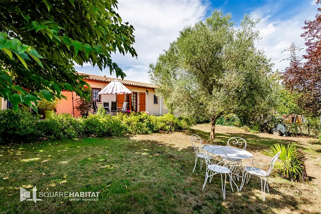 Jardin - Maison Contemporaine avec Extension à Langon