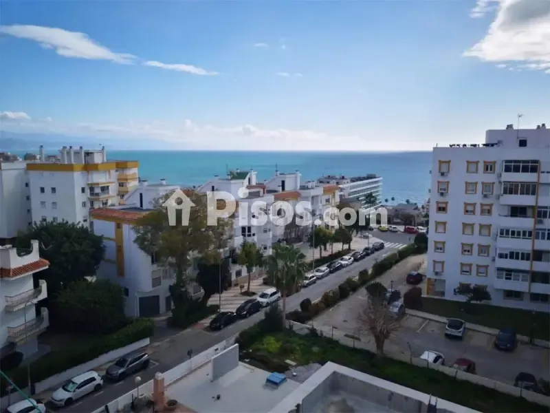 Balcon - Furnished Studio with Sea View in Torremolinos