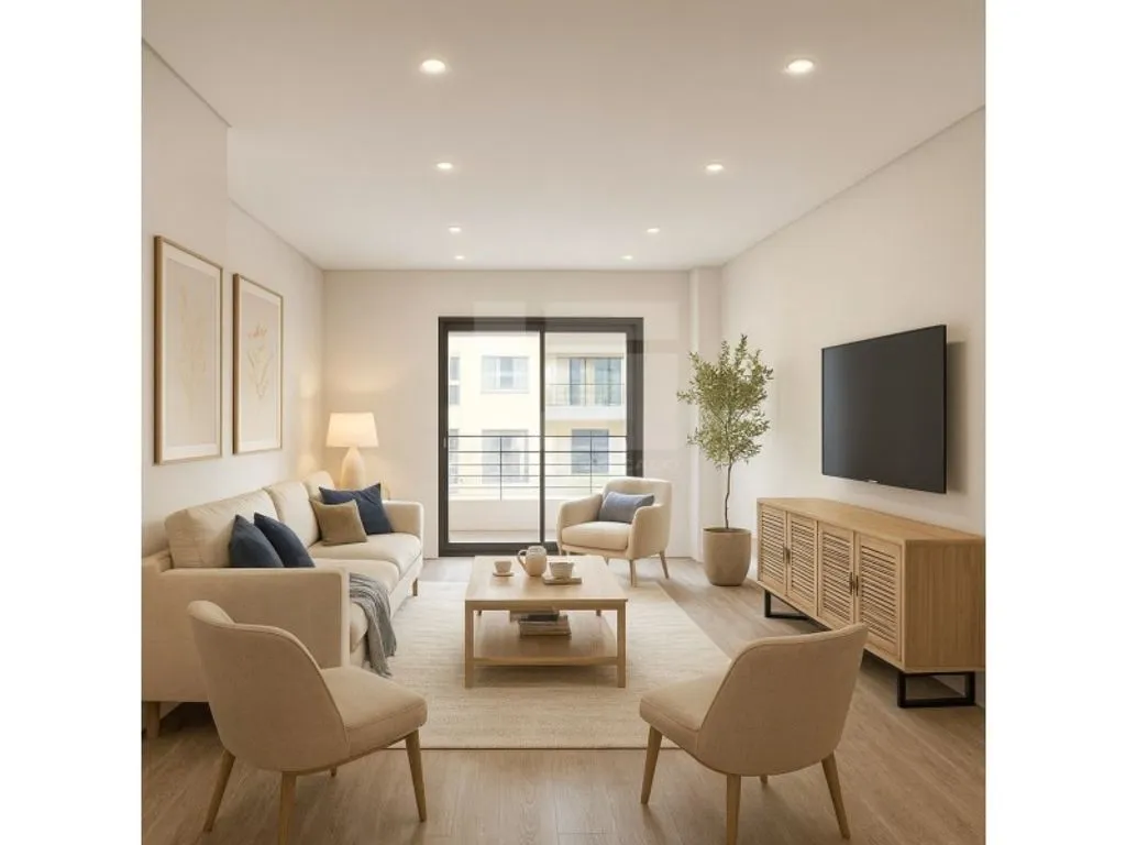 Living Room - Luxury Apartment with Pool in Olhão