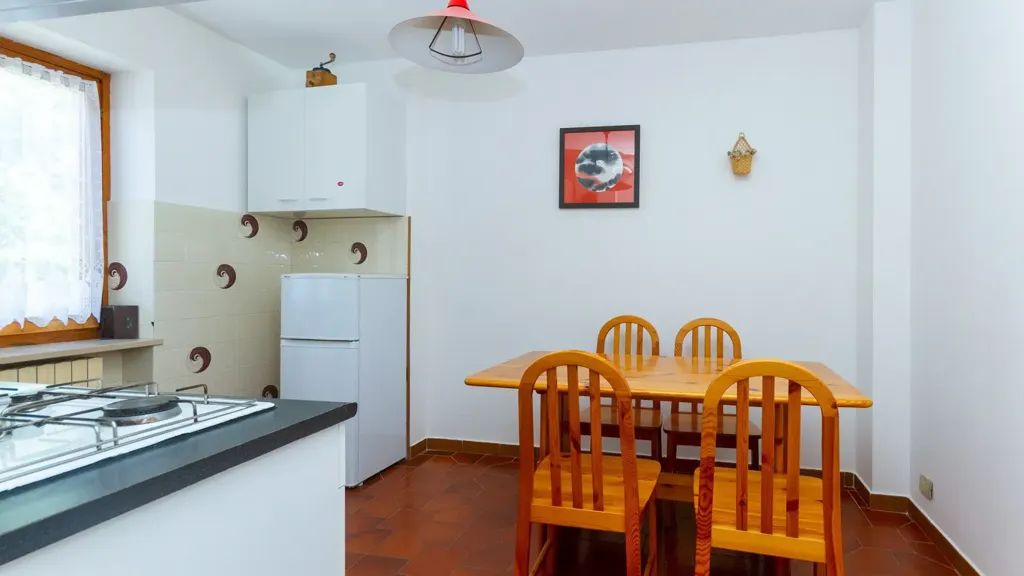 Söögituba - Ground Floor Flat with Balcony in Crissolo