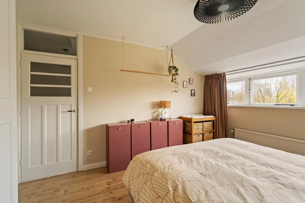 Camere da letto - Charming Gallery Flat with Park View in Utrecht