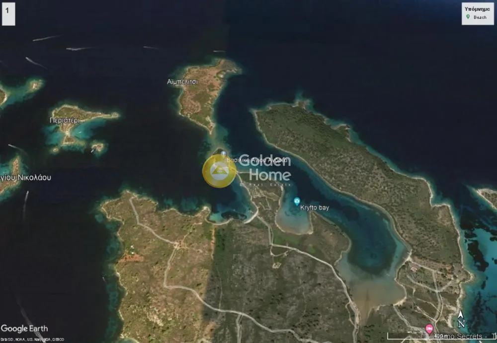 Olive Grove with Sea View in Sithonia