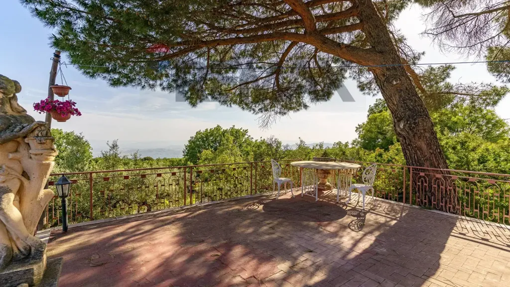 Terrasse - Villa with Panoramic Pool in Biancavilla