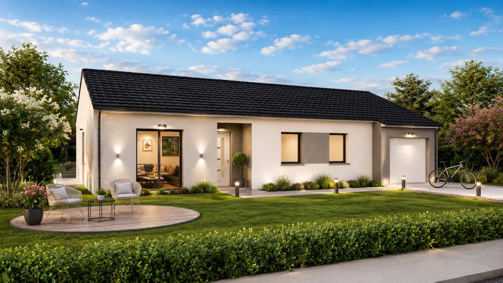New Build House with Garage in Chalindrey