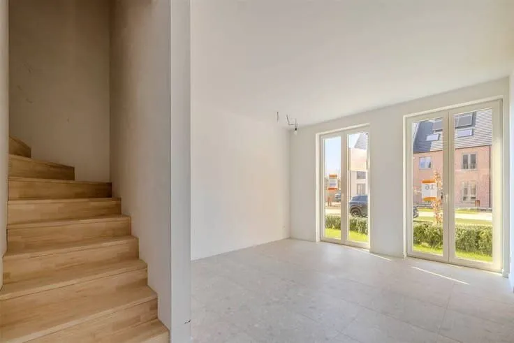 Séjour - Maison Contemporaine avec Jardin à Noorderwijk
