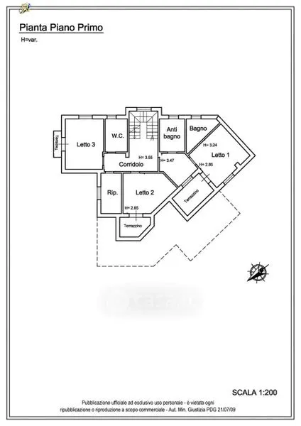 Plan - Villa with Garden in Salento