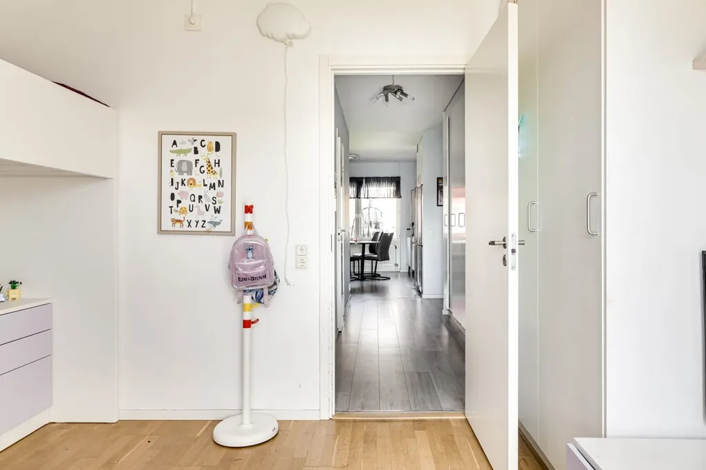 Bedrooms - Apartment with Generous Balcony in Limhamn Bunkeflostrand
