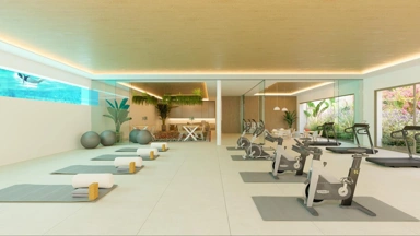 Pièces - Penthouse with Rooftop Pool in Casares