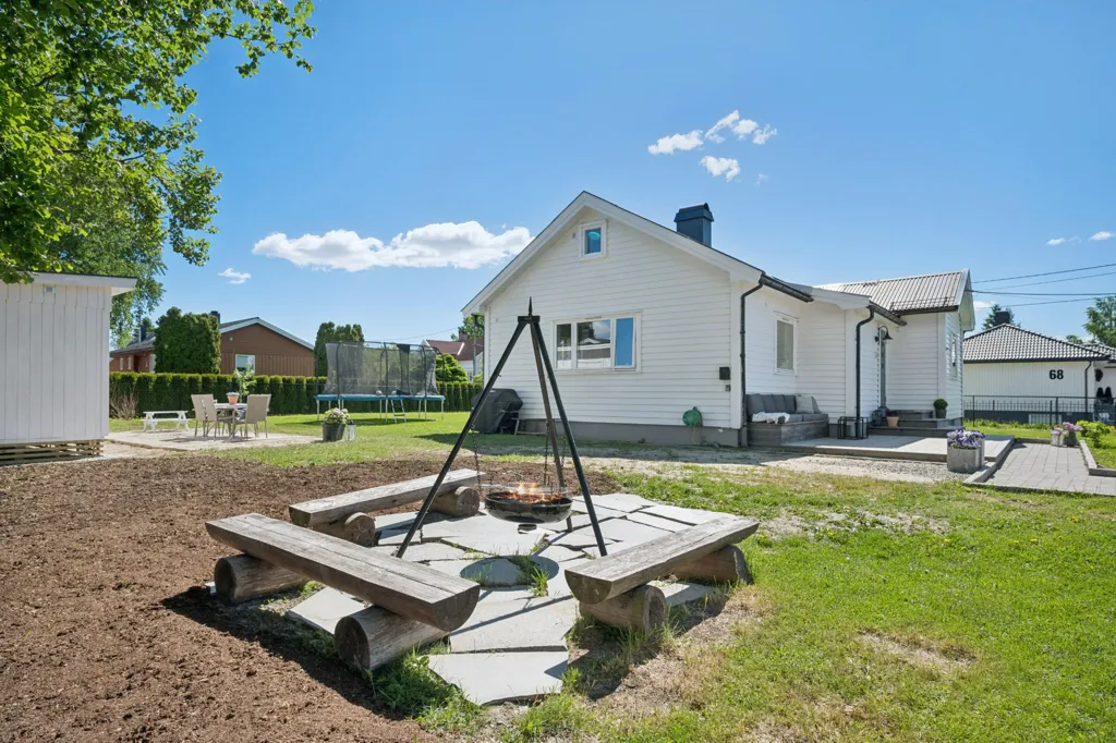 Jardin - Modern Bungalow with Garden in Spikkestad