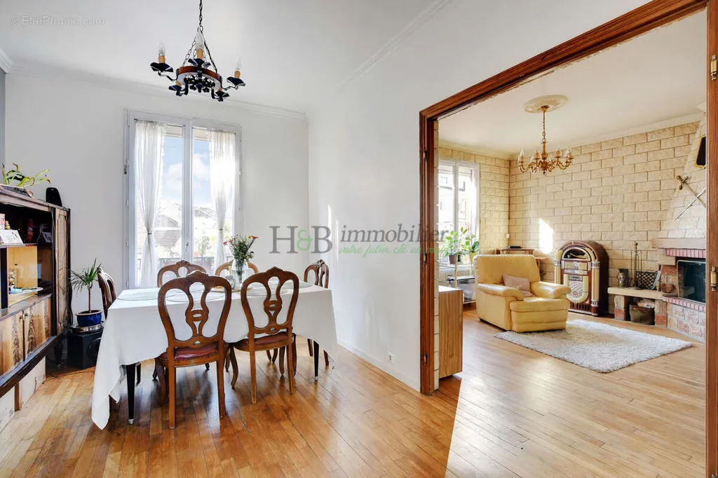 Dining Room - Detached House with Garden in Villetaneuse