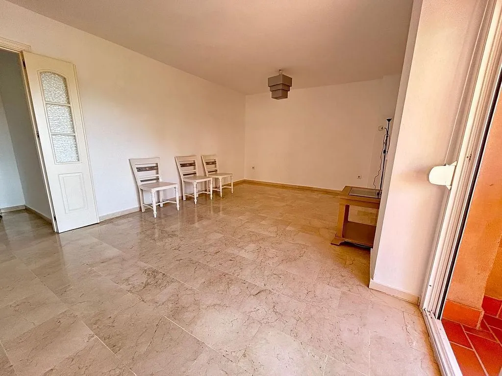 Living Room - Apartment with Pool and Terrace in El Palo