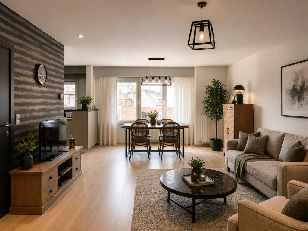 Séjour - Appartement avec Terrasse Sud à Mol