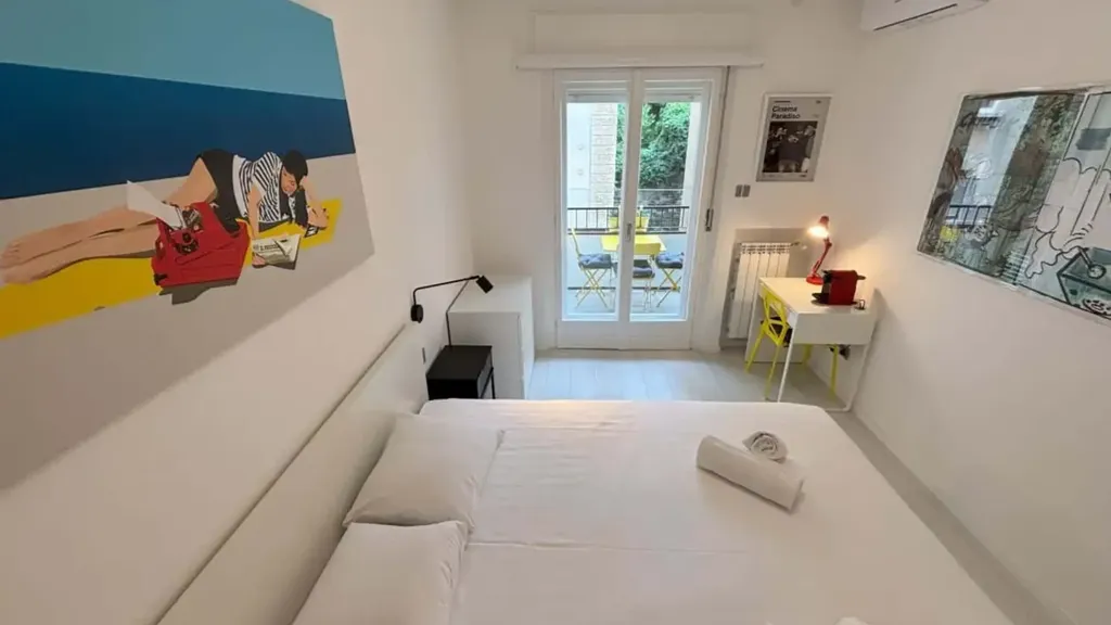 Chambres - Modern Studio with Terrace in Trieste