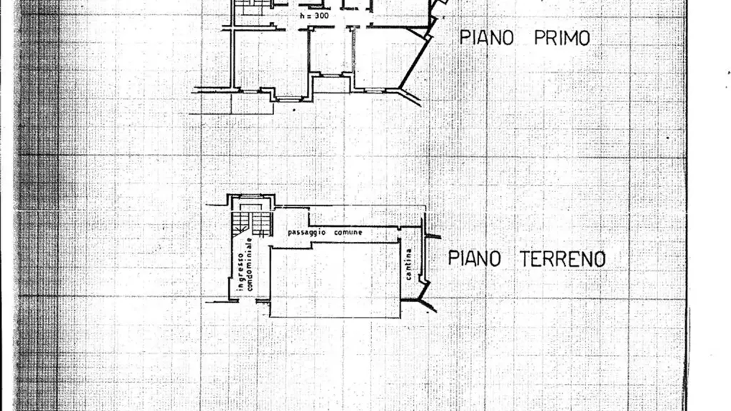 Planimetria - Appartamento con due terrazzi a Siena nord