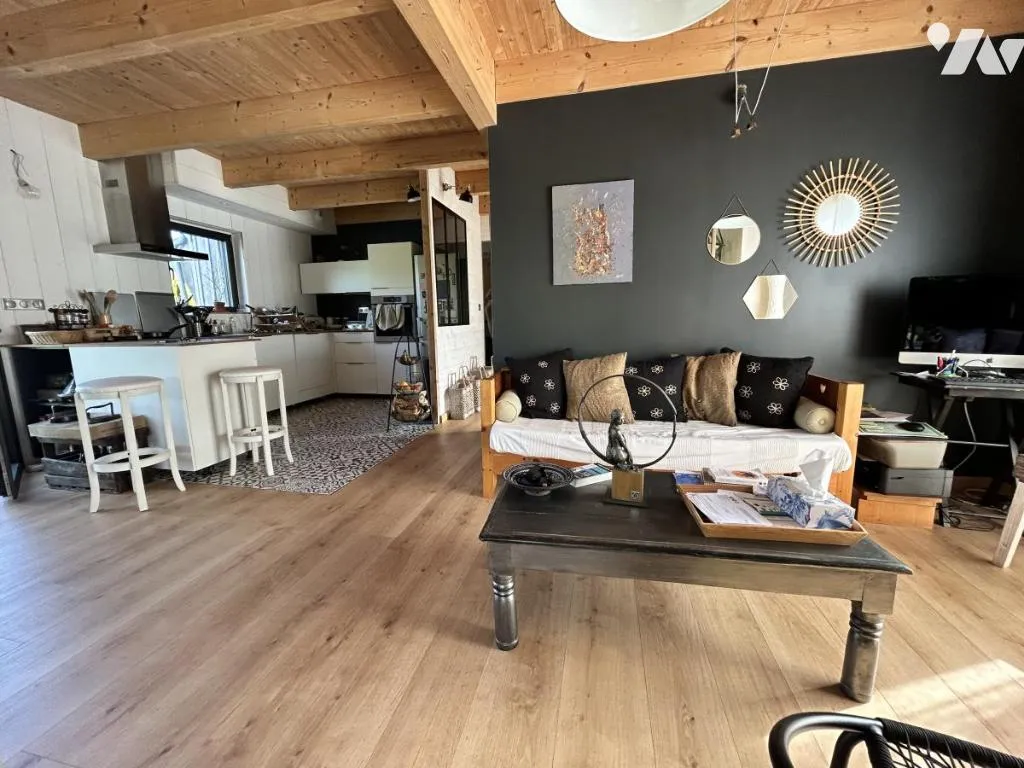 Soggiorno - Contemporary Villa with Pool in Locmaria