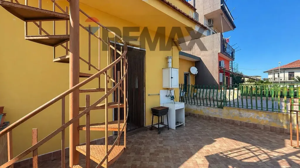 Terrace - Independent House with Terrace in Carruba, Riposto