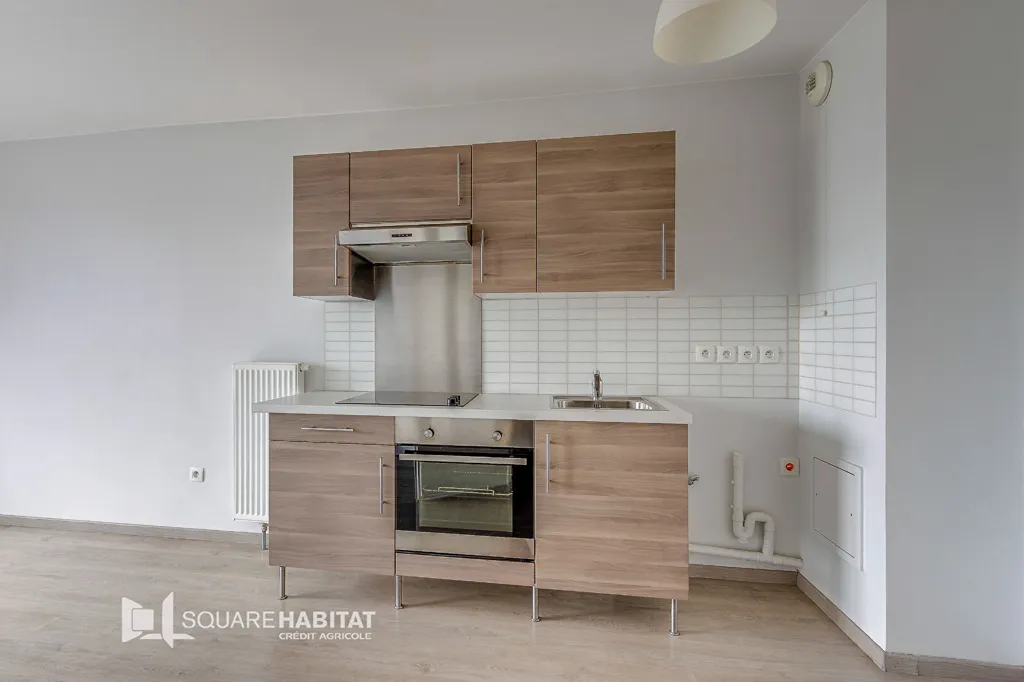 Köök - Secure 2-Bed Flat in Cappenghem