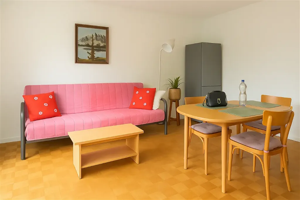 Séjour - Appartement 2 Pièces à Rafraîchir en Centre-ville de Biarritz