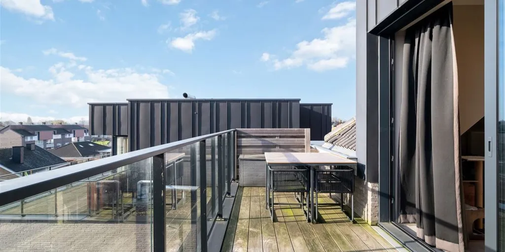 Balcon - Appartement Neoclassique avec Terrasse à Ruddervoorde