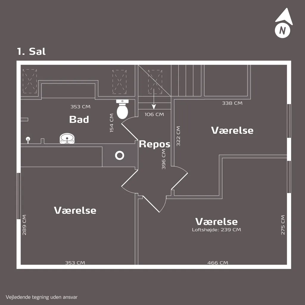 Plan - Rustic Villa with Garden in Kristrup