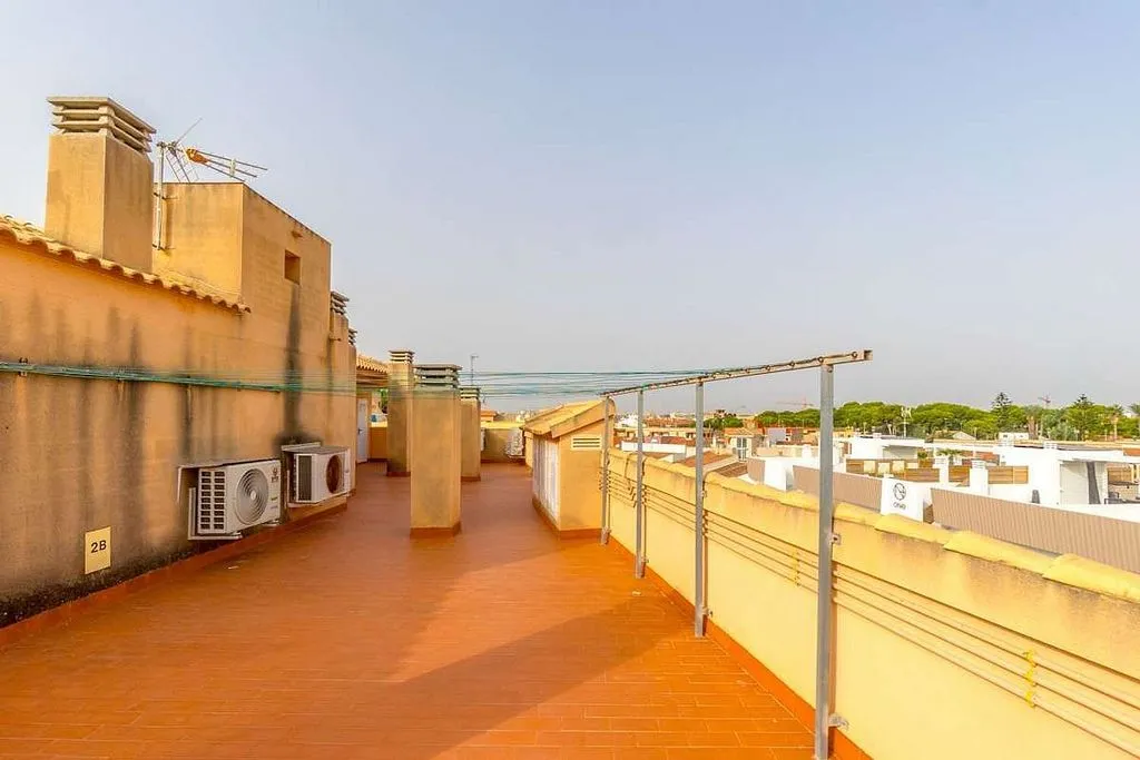 Terrasse - Beachside Apartment with Terrace in Lo Pagán