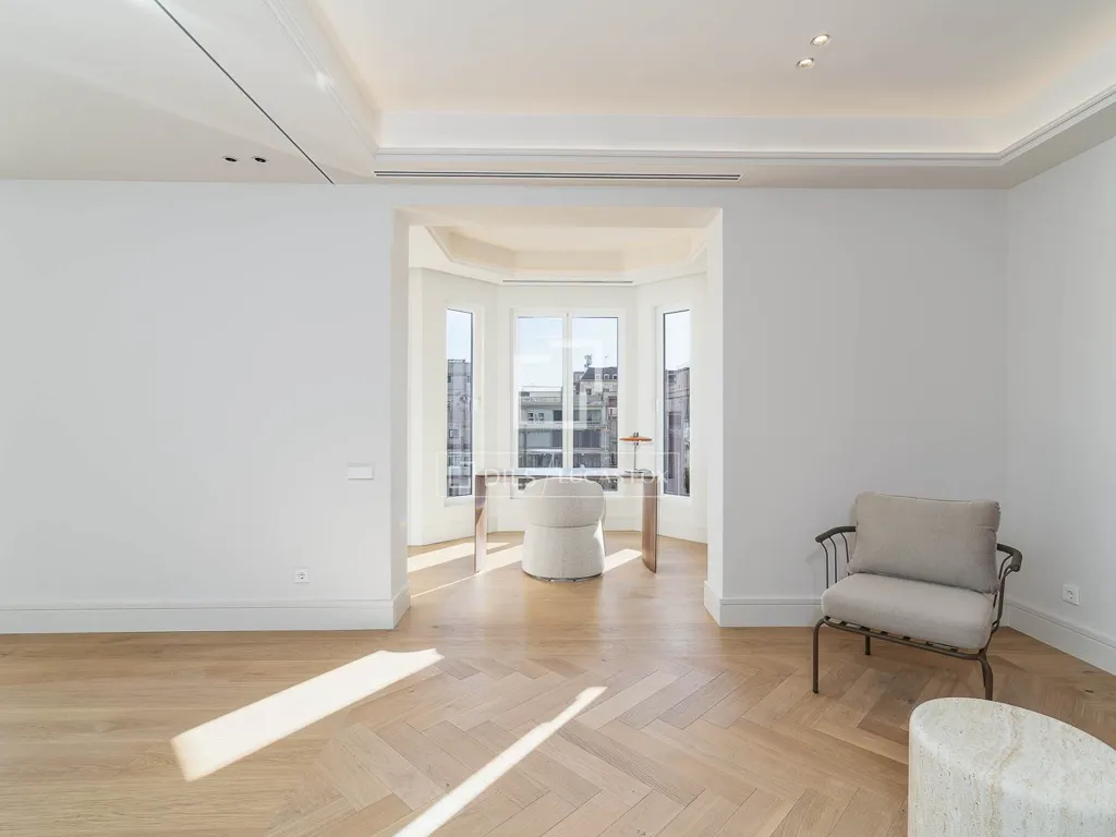 Séjour - Renovated Apartment with City Views in Eixample