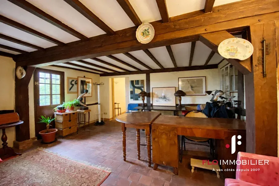 Salle à manger - Maison Normande en Colombages avec Jardin à Drubec