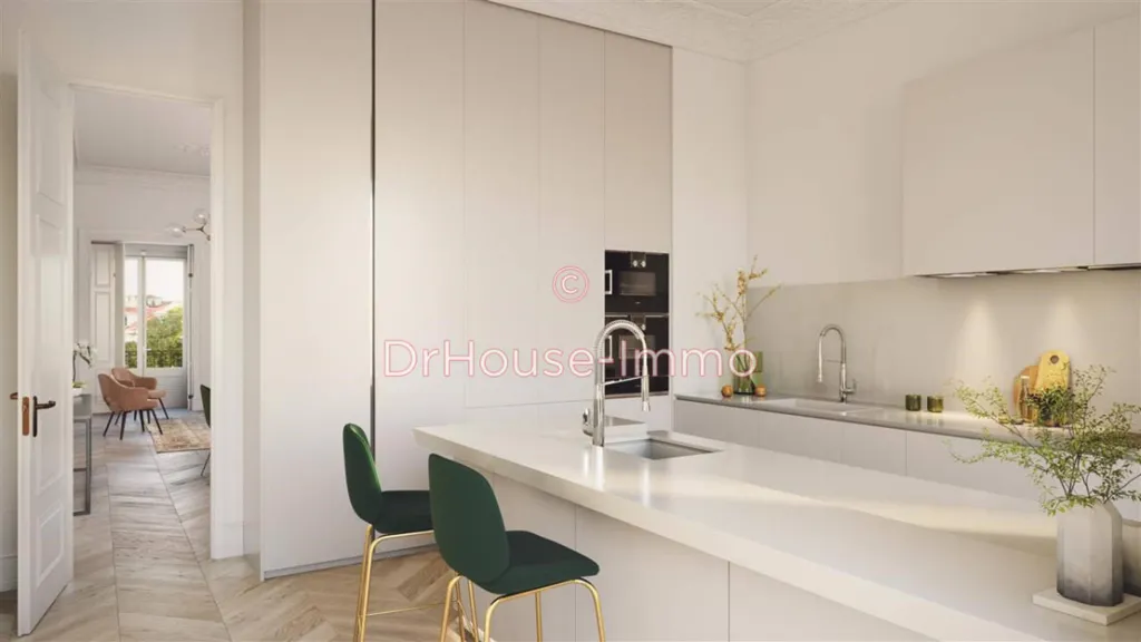 Köök - Bright Flat with Balcony in Meylan