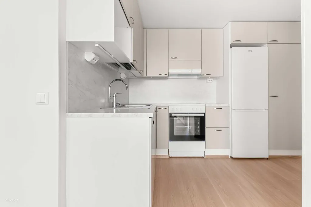 Cuisine - Modern Apartment with Balcony in Helsinki