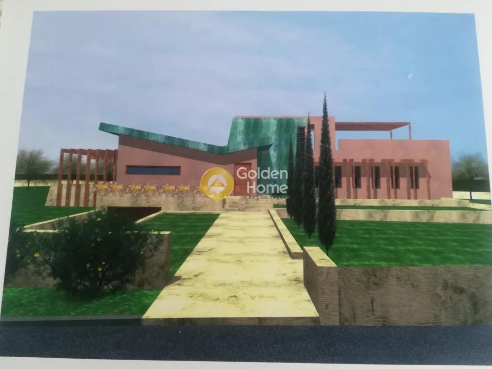 Modern Villa with Sea View in Tragana