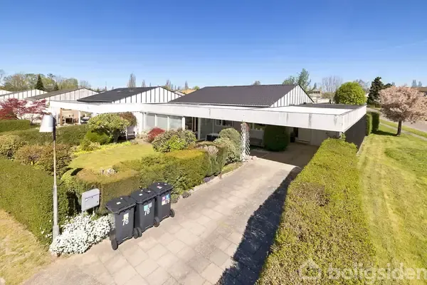 Vue aérienne - Terraced House with Garden in Glostrup