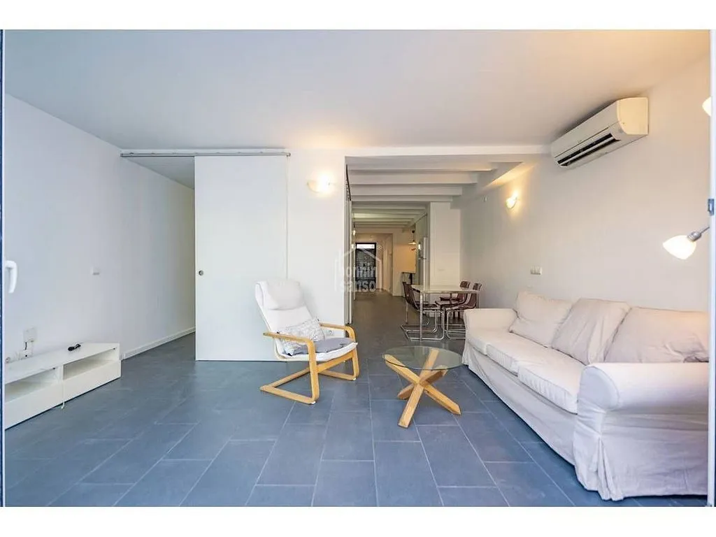 Séjour - Apartment with Patio in Central Mahón