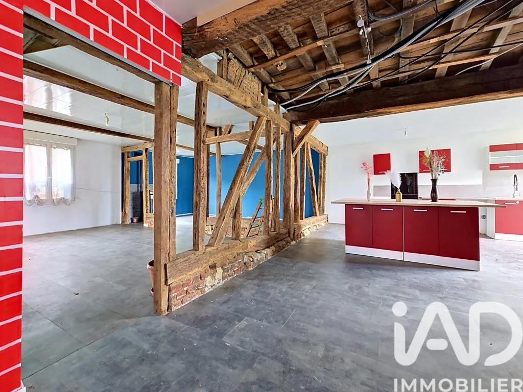 Living Room - Traditional House with River Access in Wasigny