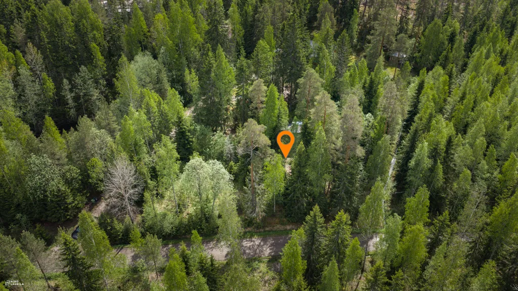 Vista aerea - Plot with Well for Self-Sufficiency near Porvoo