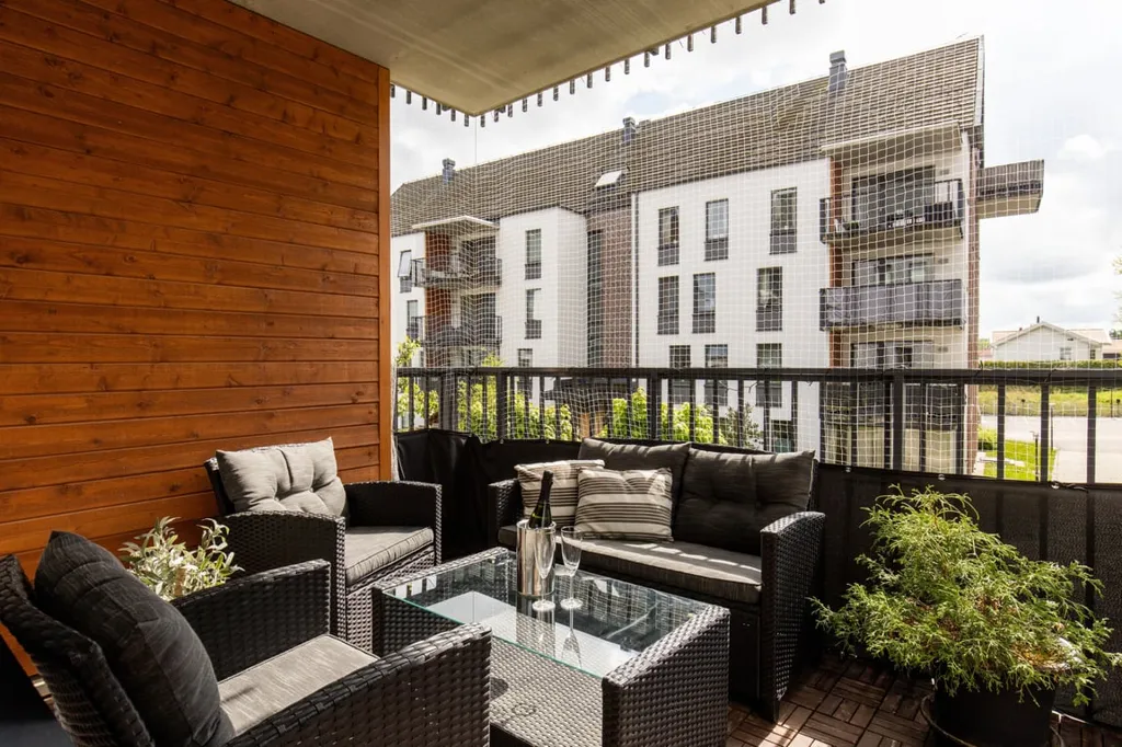 Balcon - Modern Flat with Balcony in Örebro