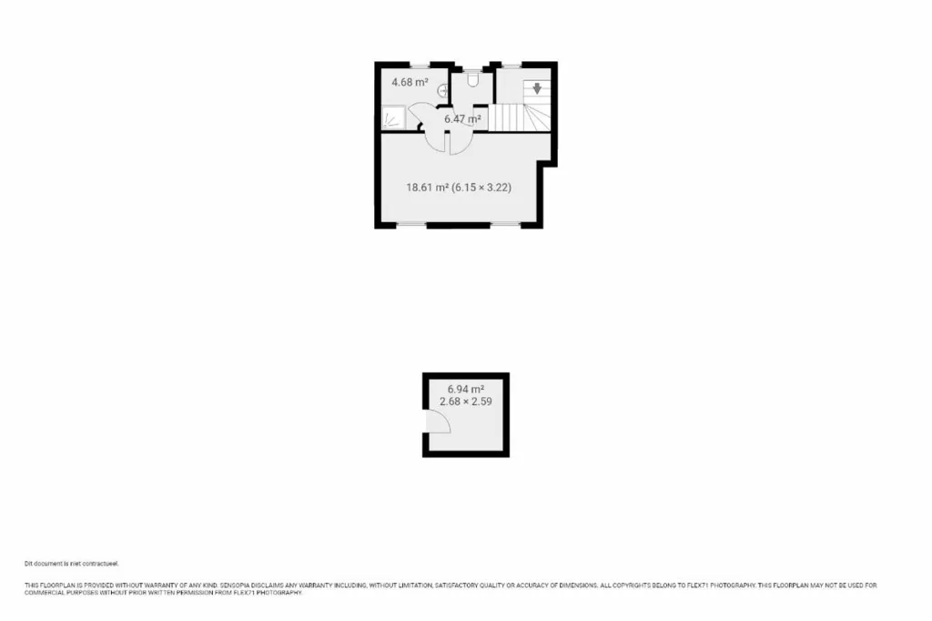 Plaan - Duplex Apartment with Terrace in Kasterlee