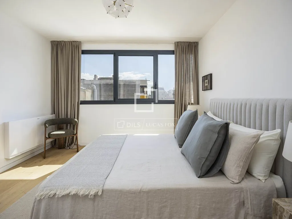 Chambres - Renovated Apartment with Terrace in Eixample Right