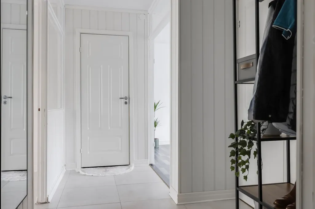 Entrée - Renovated Flat with Balcony in Kristinehamn