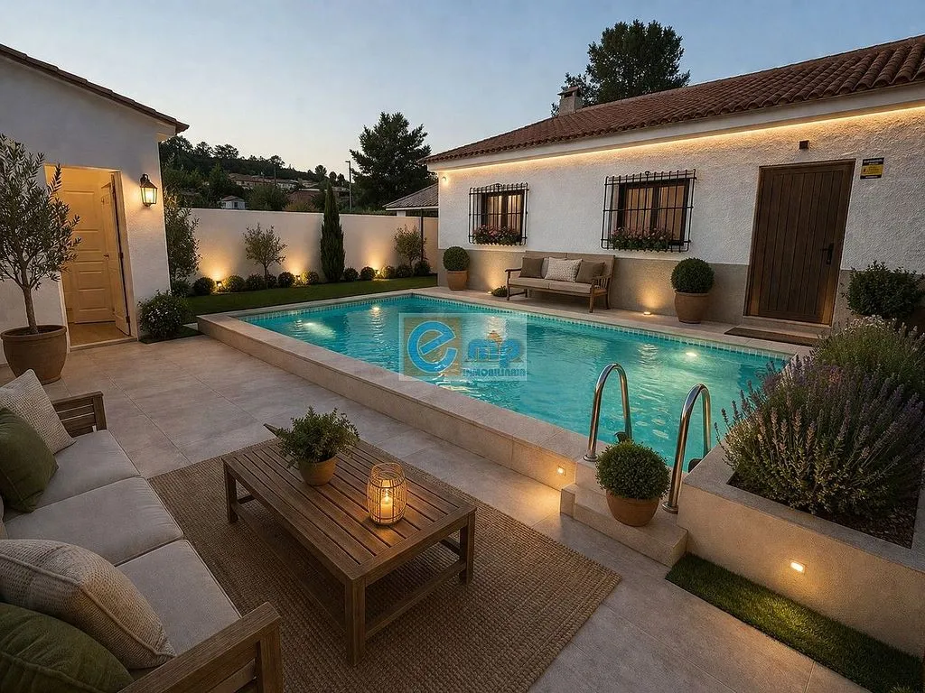 Piscina - Chalet with Pool in Esquivias